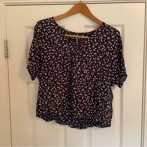 Madewell Floral Blouse - size S
